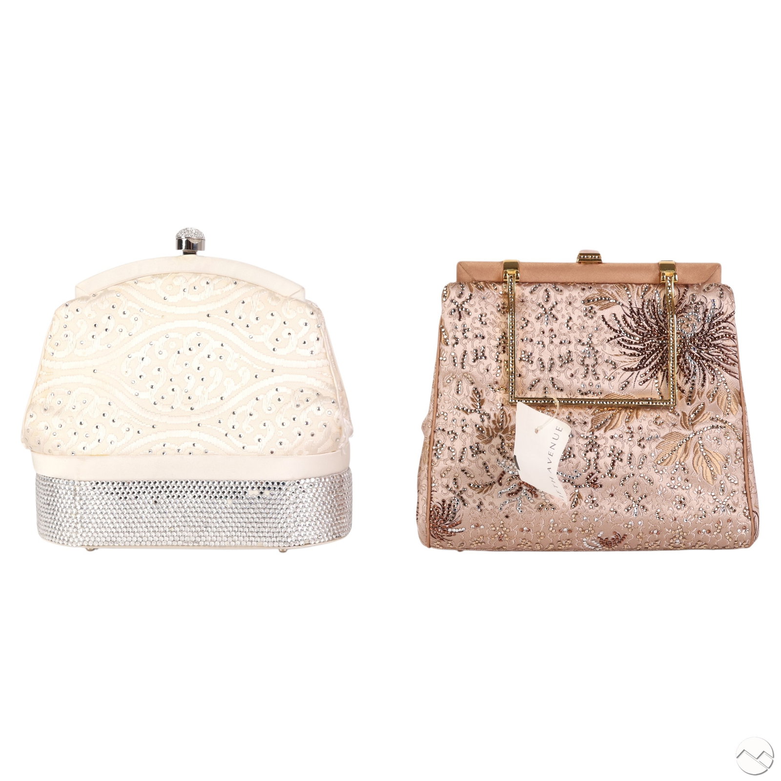 Judith Leiber Embellished Evening Handbags 2pc LOT (1 of 7)