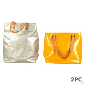 Louis Vuitton Monogram Vernis Leather Handbag LOT