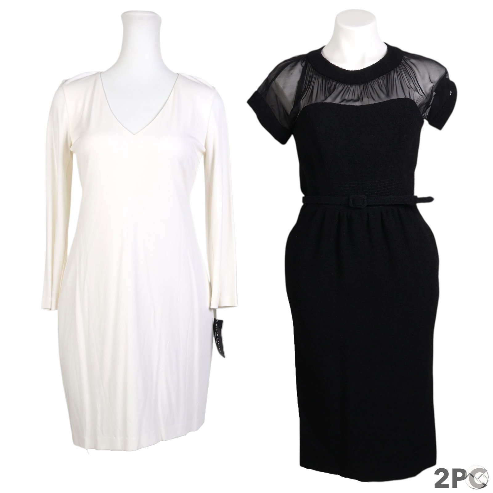 Ralph Lauren and Oscar de la Renta Dress 2pc LOT (1 of 9)