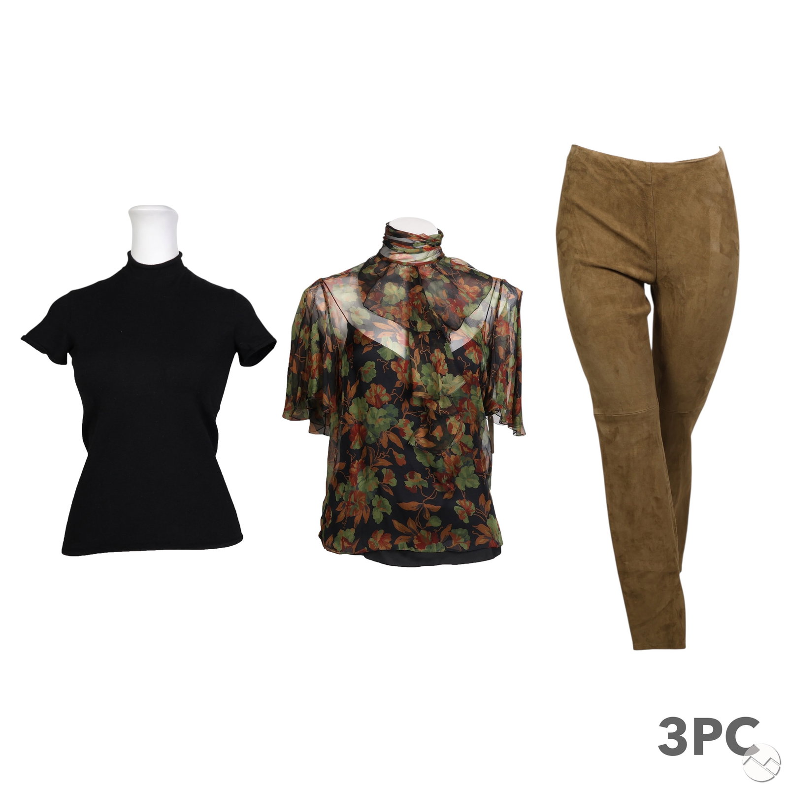 Ralph Lauren Purple Label Pants, Blouse & Top LOT (1 of 8)