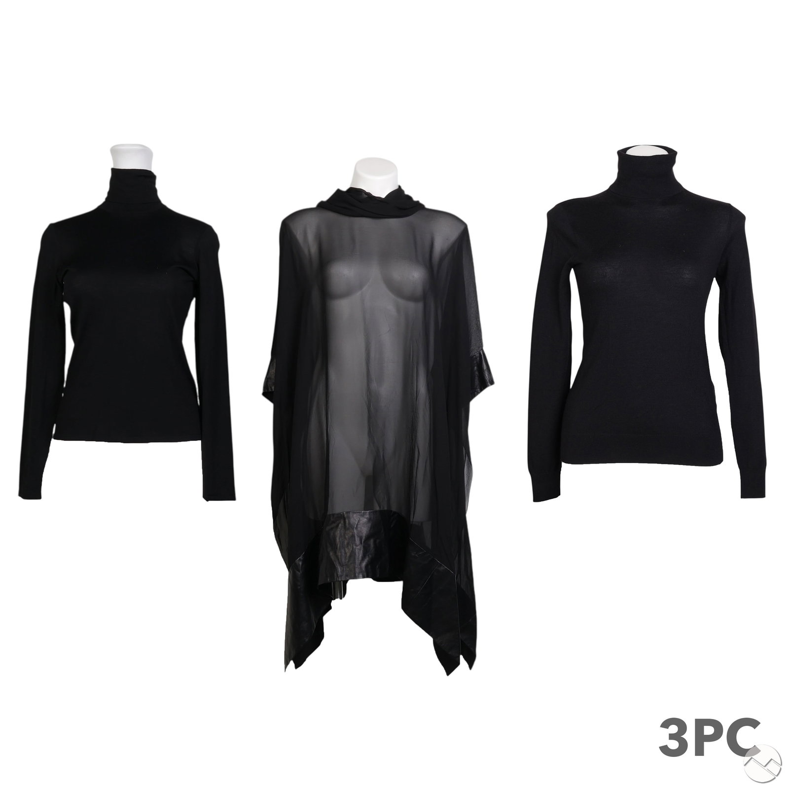 Ralph Lauren Purple Label Turtlenecks & Kaftan LOT (1 of 8)