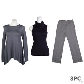 Brunello Cucinelli Tank, Sweater and Pants 3pc LOT