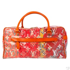 Louis Vuitton LE Richard Prince Pulp Weekender Bag