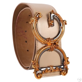 Dolce & Gabbana Designer Ladies' DG Leather Belt