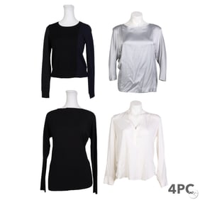 Vince & Theory Womens Tops Sizes M & P 4pc LOT