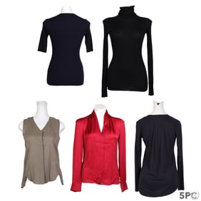 Vince & Theory Womens Sweater Turtleneck Top LOT