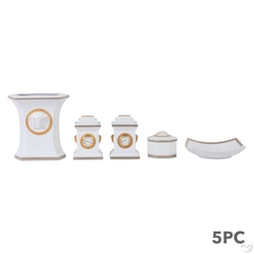Versace Rosenthal Gorgona Vase Box Dish Clocks LOT