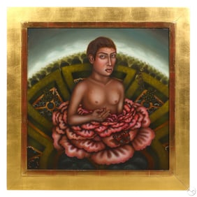 Tino Rodriguez b1965 Metamorphosis Enfant Painting
