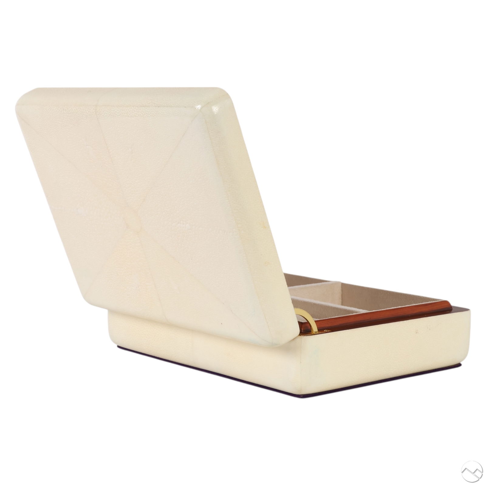Ralph Lauren Home Delmare Shagreen Jewelry Box (1 of 10)