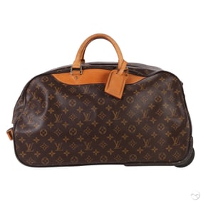 Louis Vuitton Monogram Eole 50 Rolling Duffle Bag