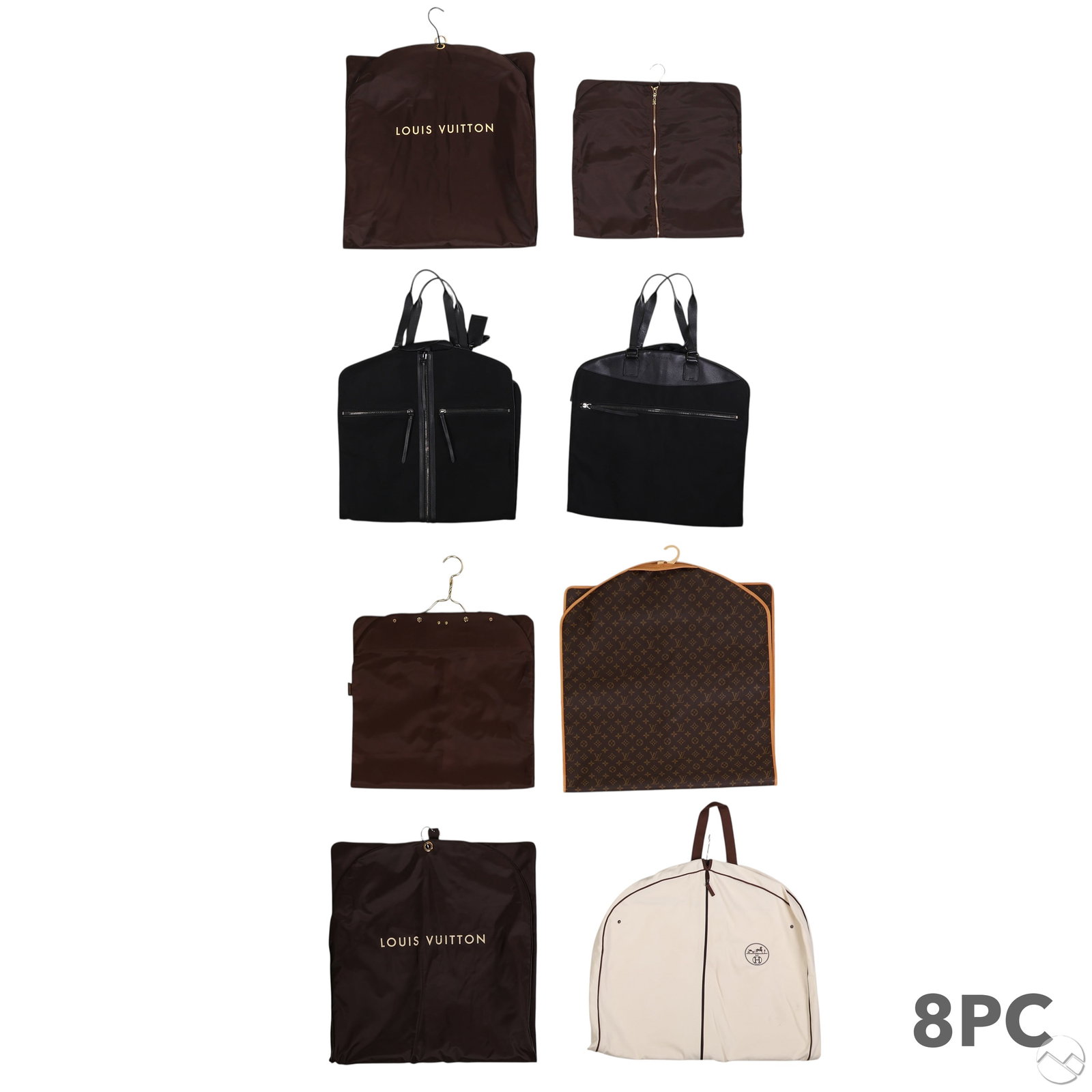 Louis Vuitton Ralph Lauren Hermes Garment Bags LOT (1 of 13)