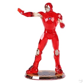 Swarovski Crystal Marvel Iron Man Comic Figurine