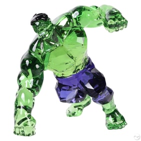 Swarovski Marvel Comic Hulk Super Hero Figurine