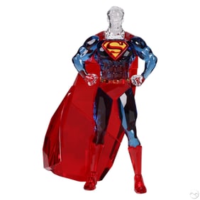 Swarovski DC Comics Superman Figurine Box with COA