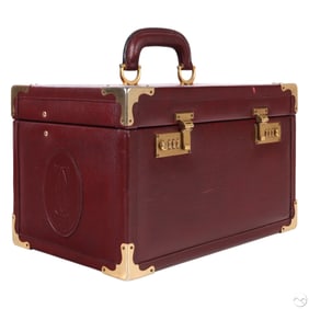 Must de Cartier Luxury Leather Vanity Travel Case