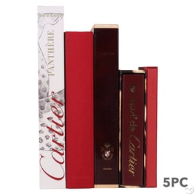 Cartier Hardcover Reference Coffee Table Books LOT