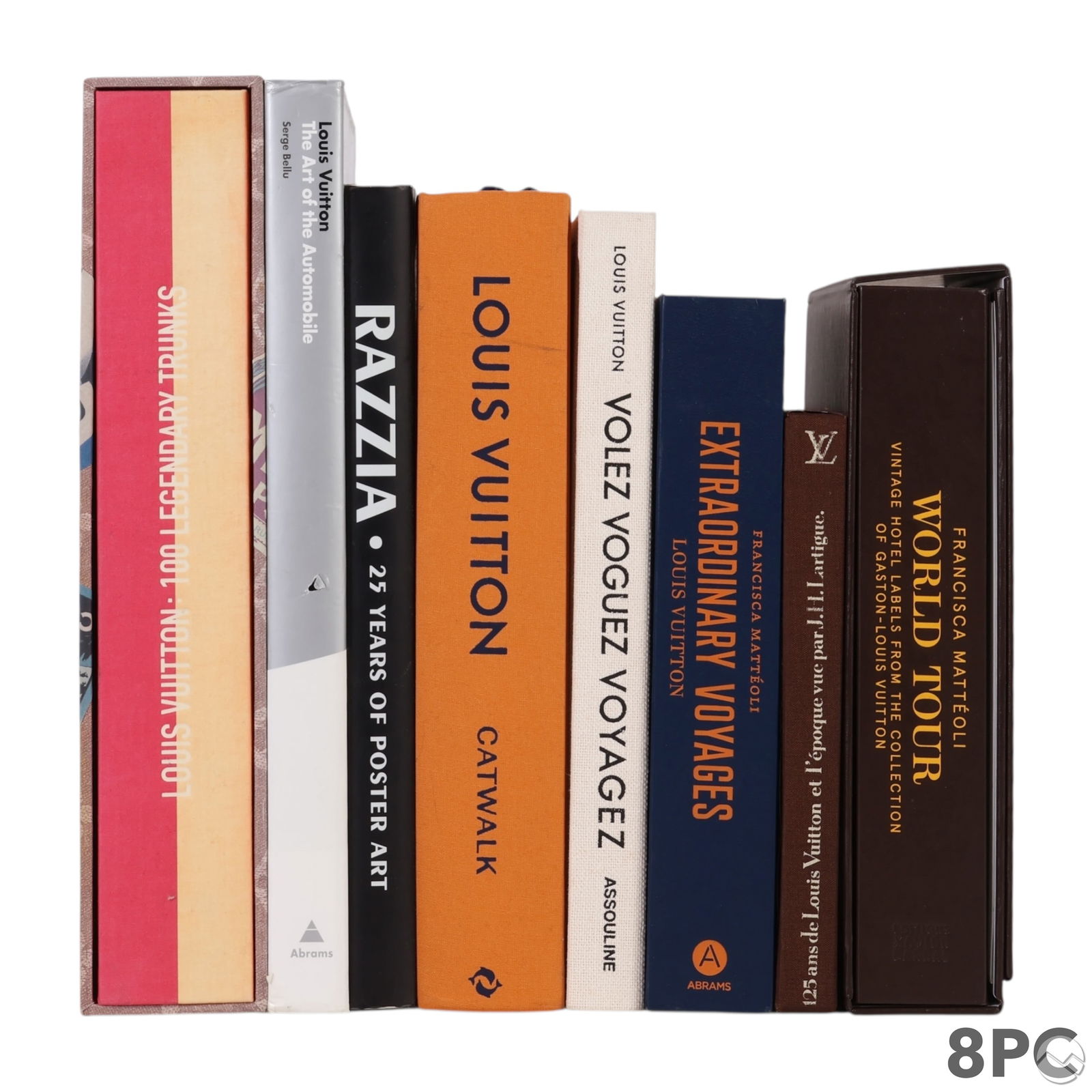 Louis Vuitton and Razzia Coffee Table Book 8pc LOT (1 of 9)