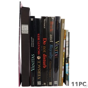 Versace Luxury Designer Coffee Table Book 11pc LOT