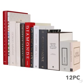 Chanel LV & More Fashion Coffee Table Book 12p LOT