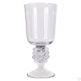 Lalique France Clos Vougeot Hurricane Candleholder