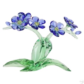 Swarovski Paradise Flowers Forget Me Not Box & COA