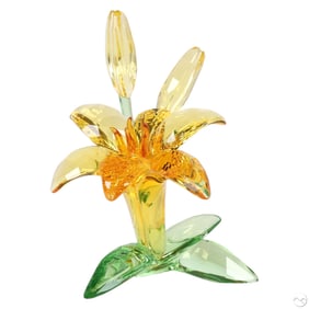 Swarovski Crystal Paradise Flowers Lily Figurine