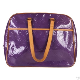 Louis Vuitton Violet Monogram Vernis Sutton Bag