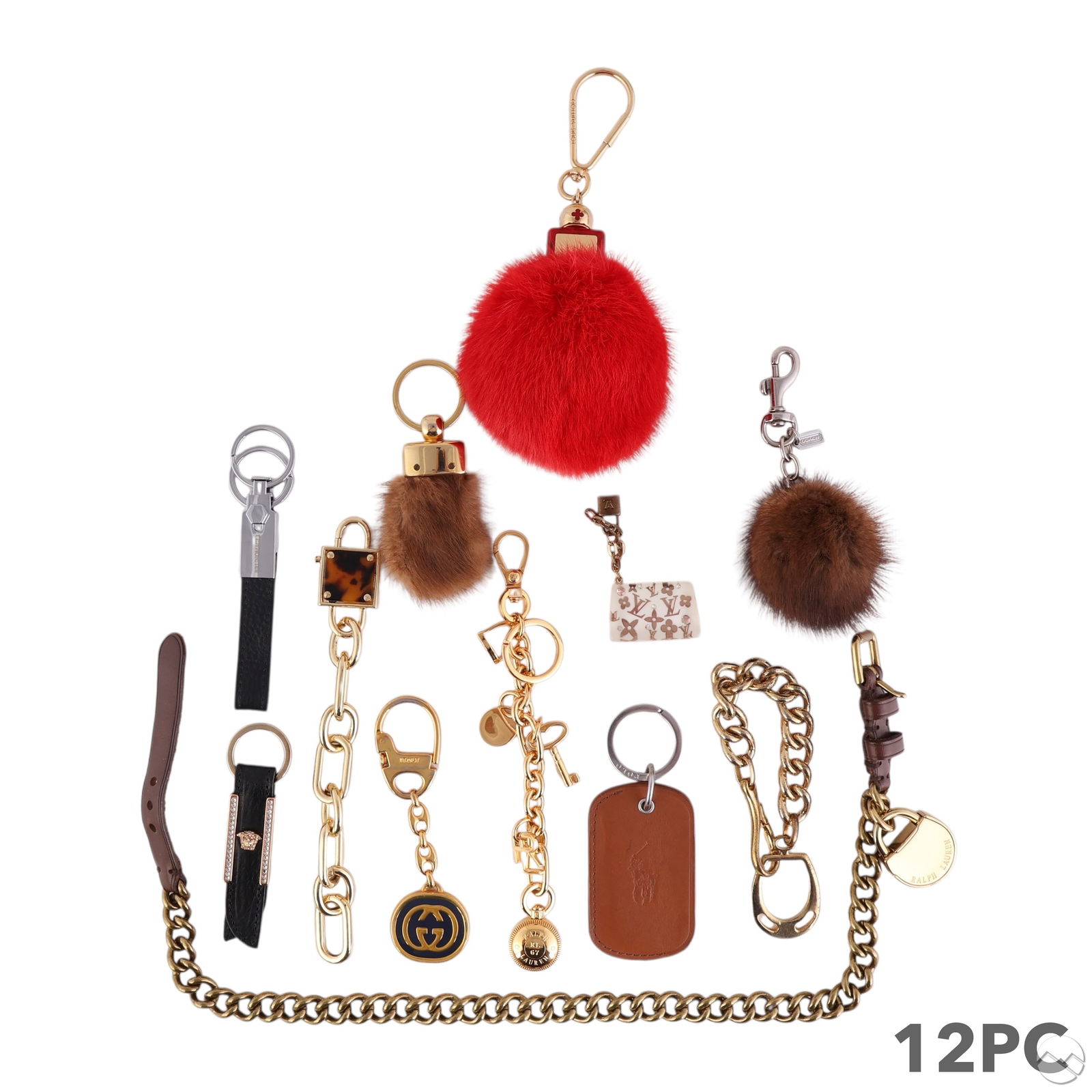 Louis Vuitton Gucci Ralph Lauren Polo Charms LOT (1 of 8)