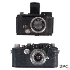 Leica DRP & Robot II German 35mm Film Cameras LOT