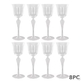 Faberge By Franklin Mint Pavlova Wine Goblets 8pc