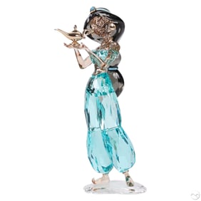Swarovski Disney Aladdin Princess Jasmine Box COA