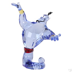 Swarovski Disney Aladdin Genie Figurine Box w/ COA