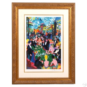 Leroy Neiman 1921-2012 Baccarat Serigraph SIGNED