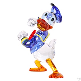 Swarovski Crystal Walt Disney Donald Duck Figurine