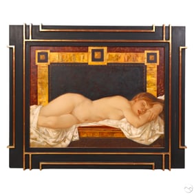 Alexander Nemakin b1959 Ethereal Nude Oil Painting