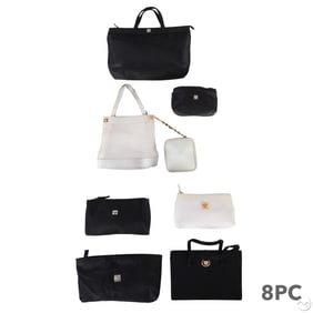 Versace Designer Bag Totes and Pouches 8pc LOT