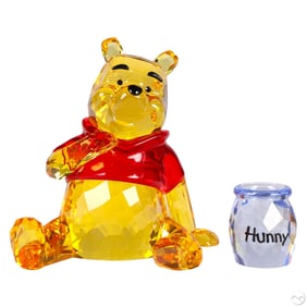 Swarovski Disney Winnie The Pooh Bear Figurine