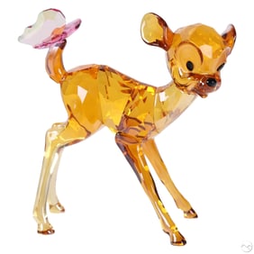 Swarovski Crystal Disney Bambi Butterfly Figurine