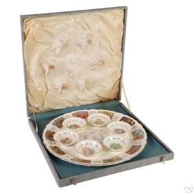 Royal Cauldon Grindley English Porcelain Seder SET