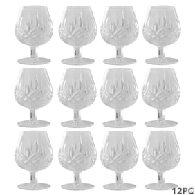 Waterford Crystal Lismore Brandy Goblets 12pc LOT