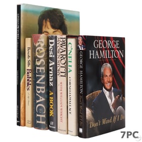 SIGNED BOOKS by McCarthy Pavarotti Arnaz and MORE