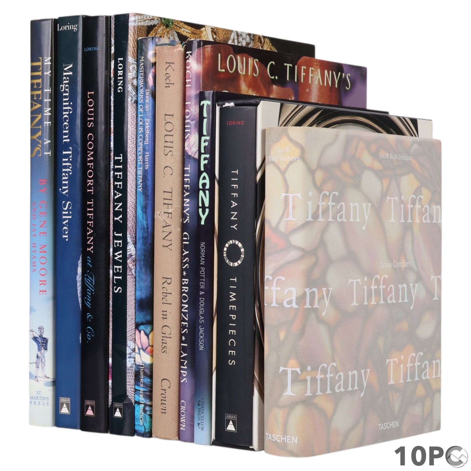 Tiffany Collector and Coffee Table Books 10pc LOT (1 of 7)