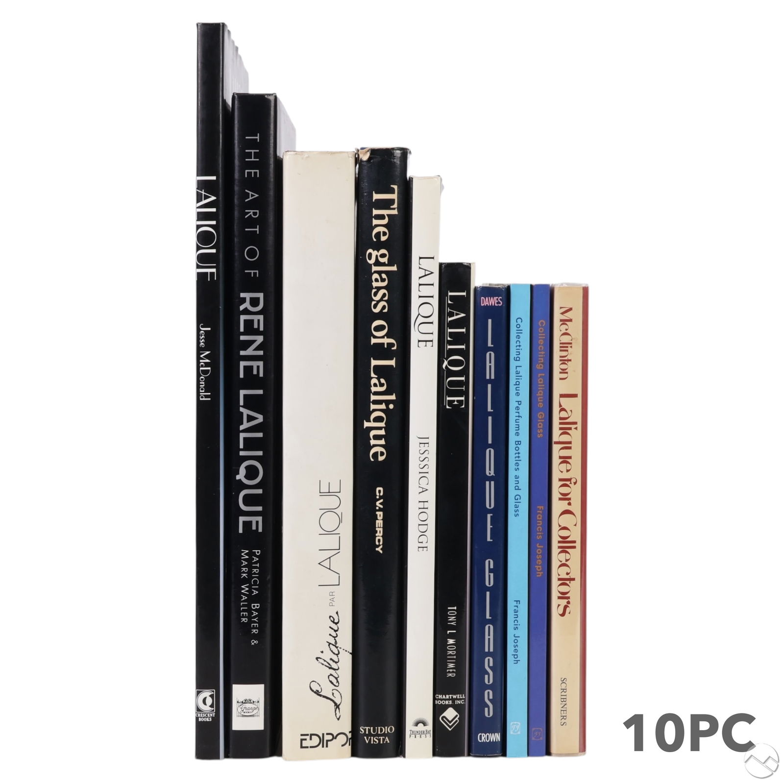 Lalique Reference Collector Books 10pc ESTATE LOT (1 of 10)