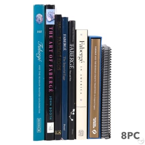Faberge Reference & Coffee Table Books 8 PIECE LOT