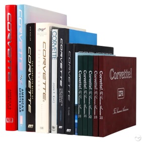 Corvette Automotive Coffee Table Books 14pc LOT