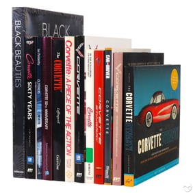 Corvette Car Collectors Coffee Table Book 12pc LOT