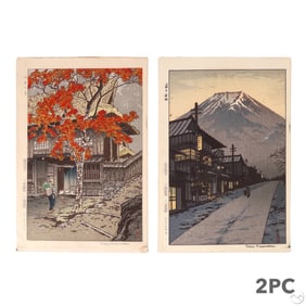 Japanese Woodblock Prints by Kasamatsu (1898-1991)