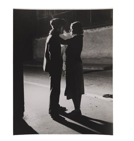 Brassai 1899-1984 Couples Gelatin Photo SIGNED