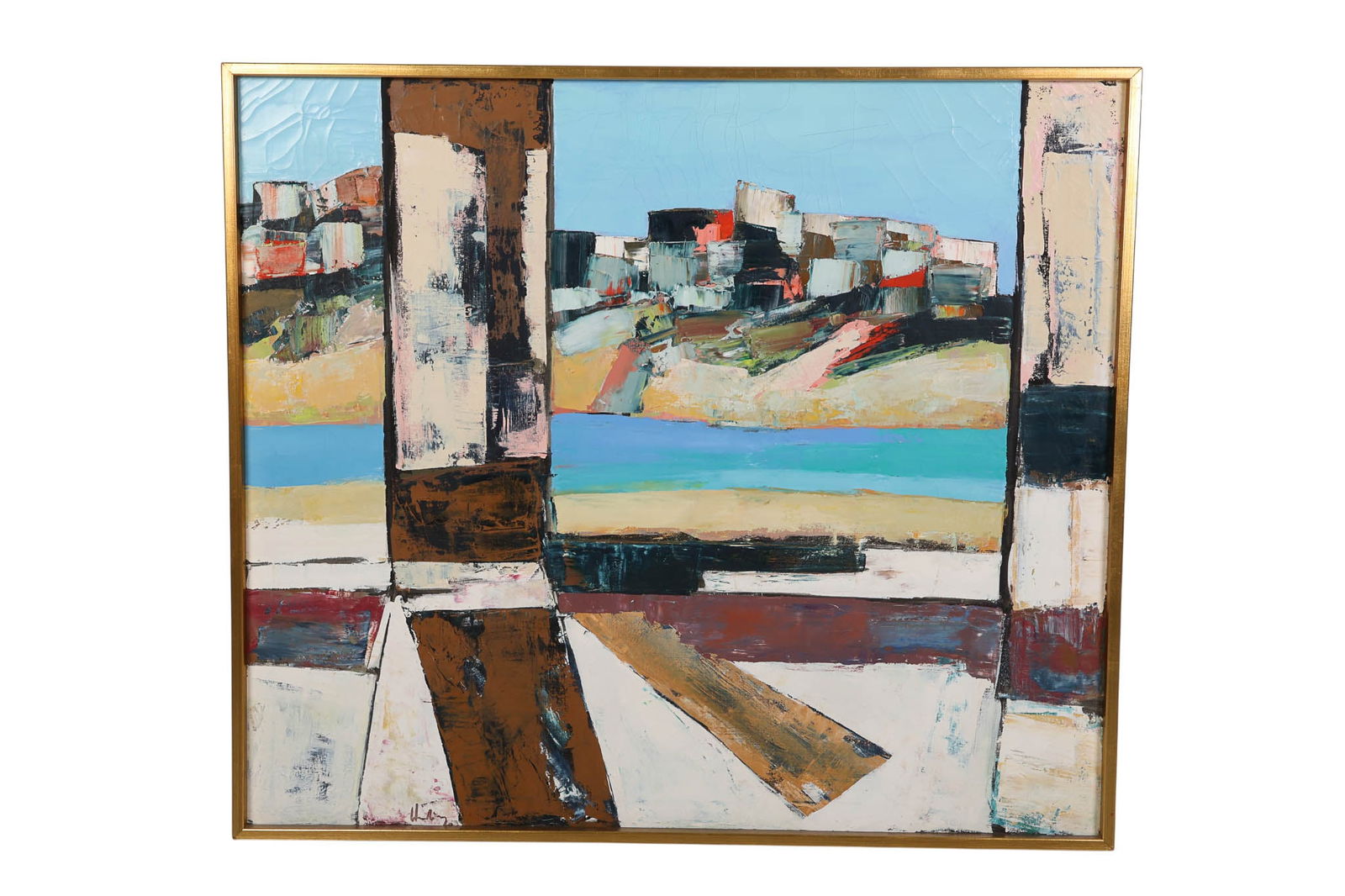 Erwin Wending 1914-1993 Modern Landscape Painting (1 of 7)