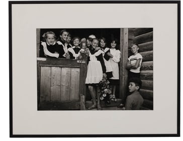 Karel Cudlin b.1960 Children Gelatin Photograph